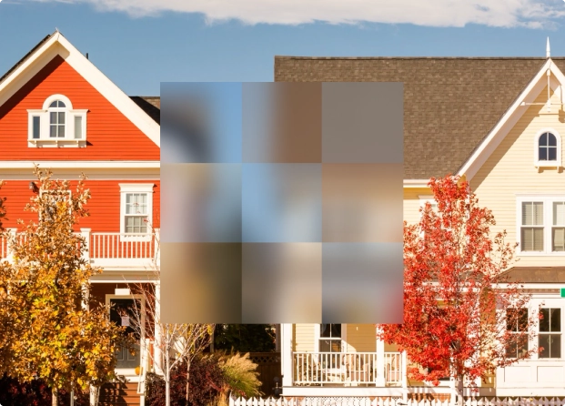 Blurred Houses