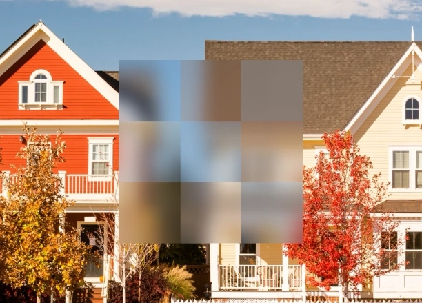 Blurred House